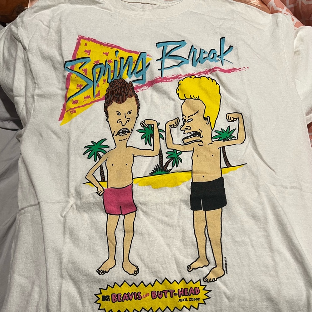 Beavis and butthead vintage tshirt size lg NWOT